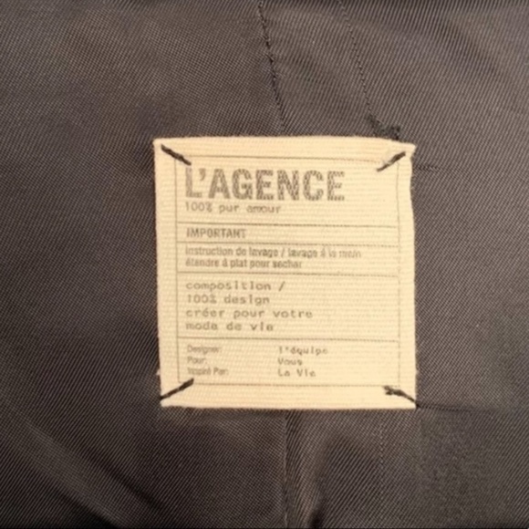 L'AGENCE Classic Blazer - 8 - Picture 4 of 6